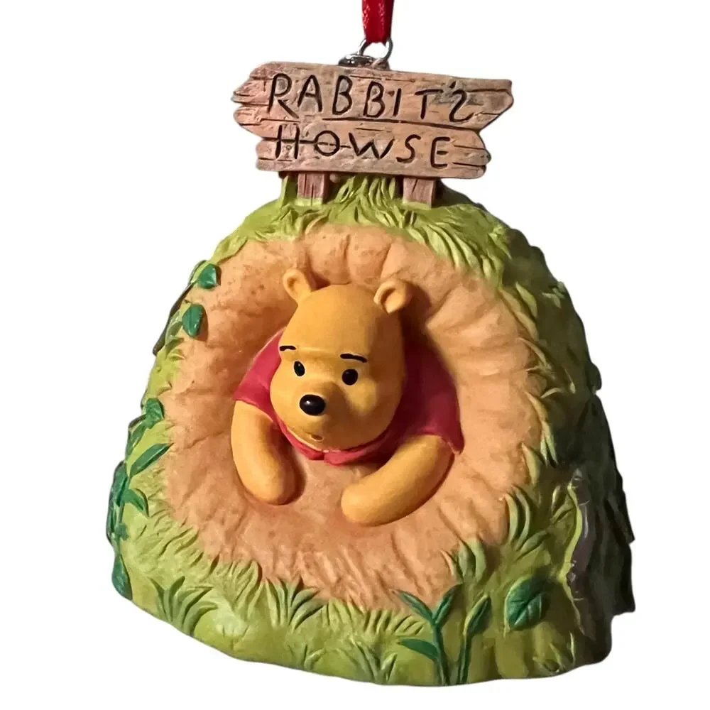 Disney Store 2016 Winnie the Pooh Pooh in Rabbitz Howse Ornament